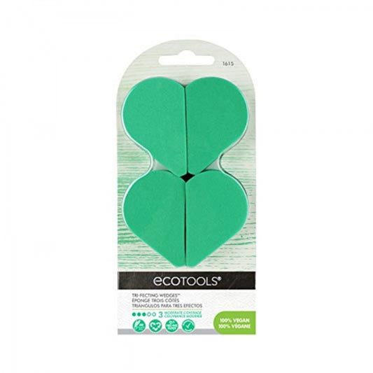 Ecotools® Сунѓери за мешање на шминка со три рабови